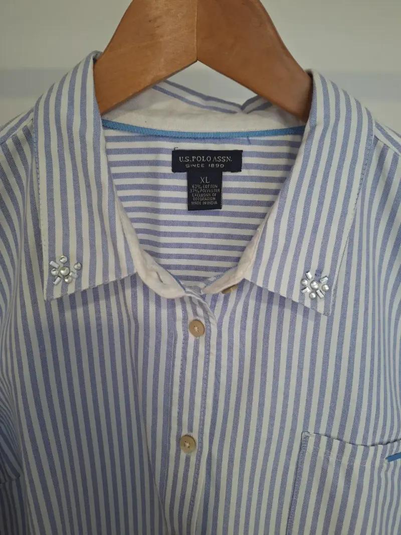 Camisa a rayas U.S. Polo Assn. XL - 2