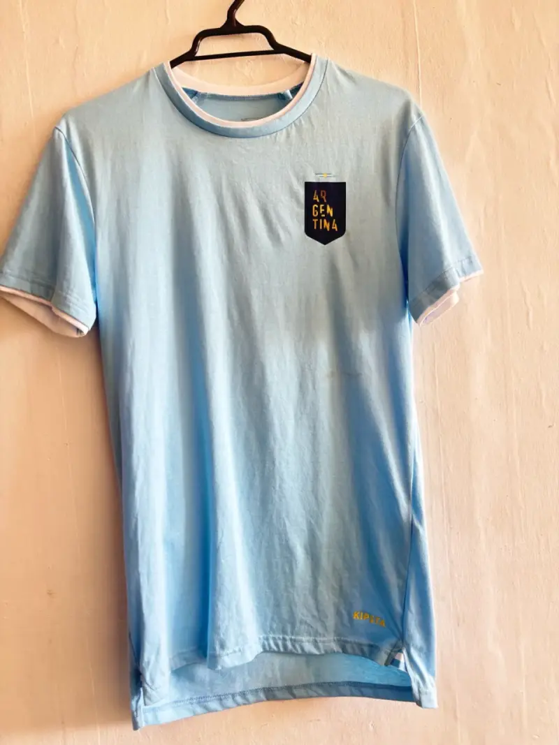Camiseta deportiva Argentina celeste Kipsta - 1
