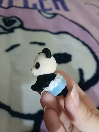 Sylvanian Bebe panda adorable - miniatura 2