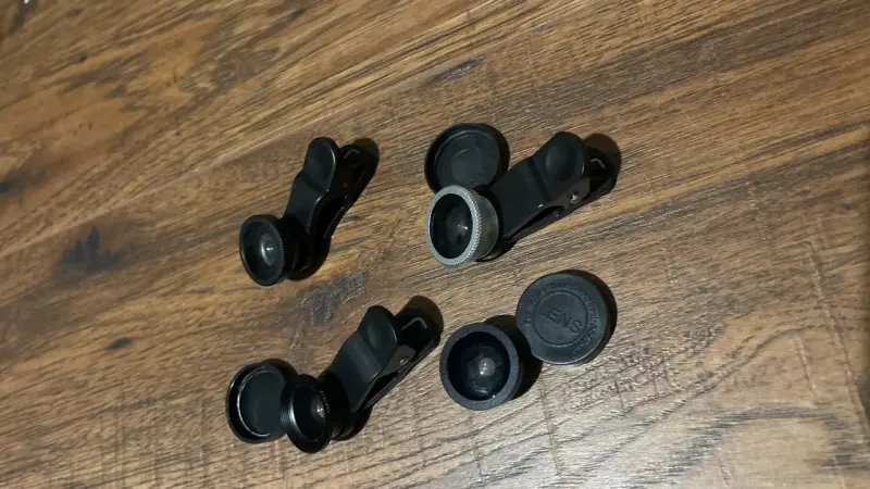 3 ojos de pez + lente extra - 4