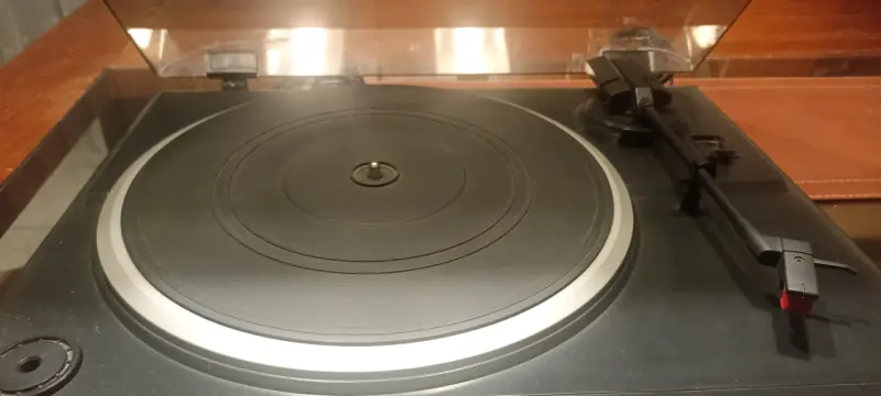 Tocadiscos Kenwood KD-291R con Tapa Protectora - 5