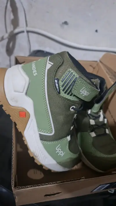 Botas de montaña verdes para niños (Lippi) - miniatura 3