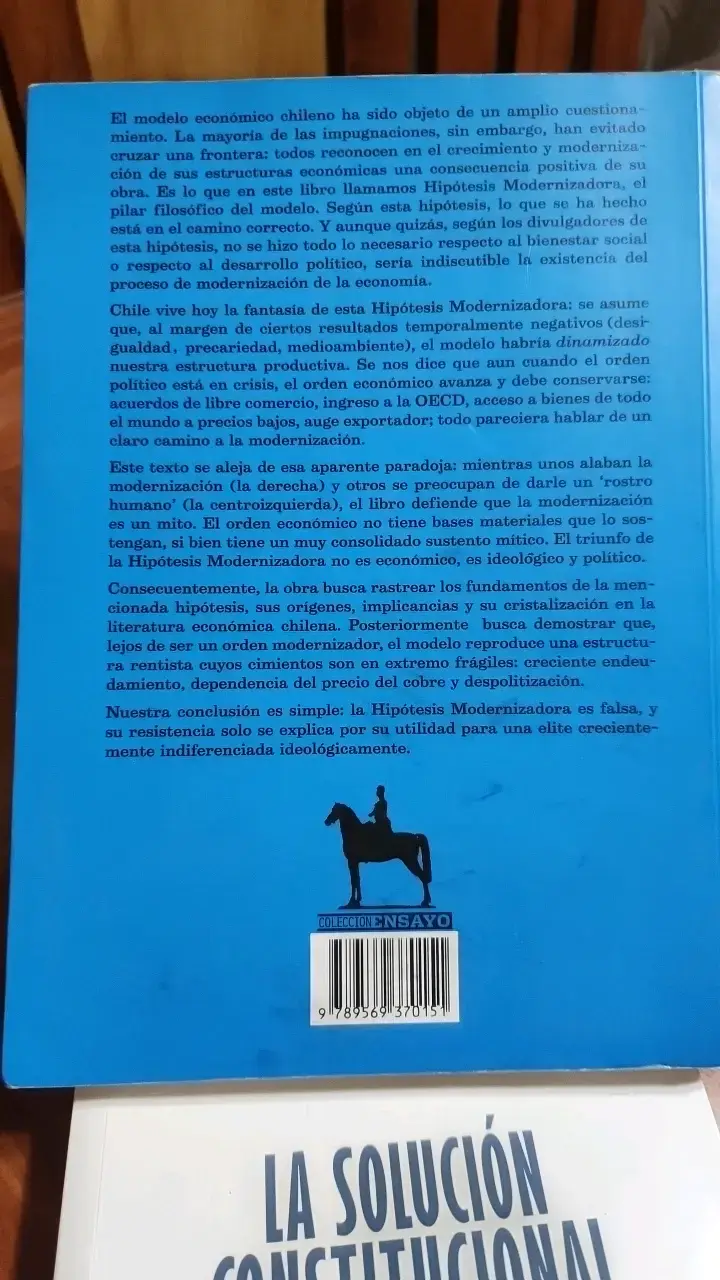 Libro Economía Política del Fracaso de Alberto Mayol - 2