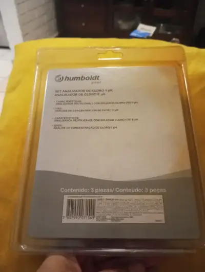 Set Analizador de Cloro y pH Humboldt - miniatura 2