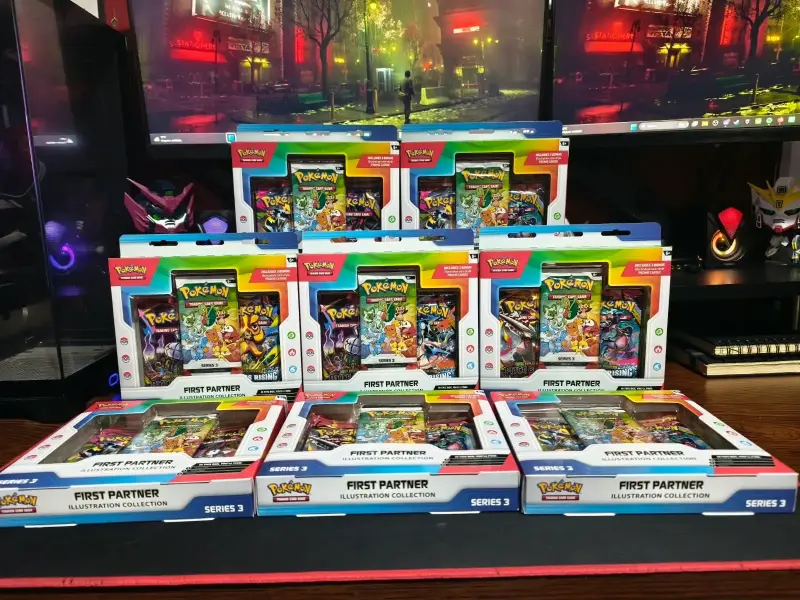 Colección de Ilustraciones Pokémon First Partner Series 3