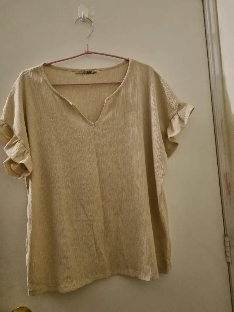 Blusa Beige de Mujer ClusterChic - 1