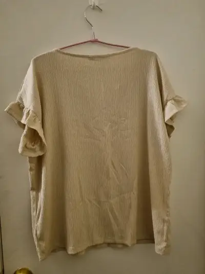 Blusa Beige de Mujer ClusterChic - miniatura 2