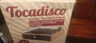 Tocadiscos clásico con Bluetooth y radio FM - miniatura 3