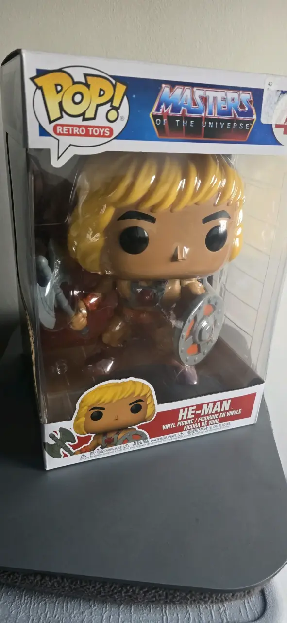 Figura Funko Pop He-Man GIGANTE!!! Original - 3