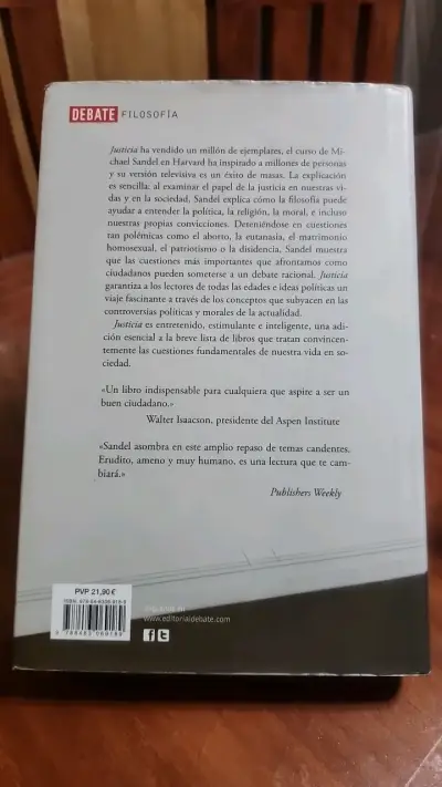 Libro Justicia de Michael J. Sandel 2ª edición - miniatura 2