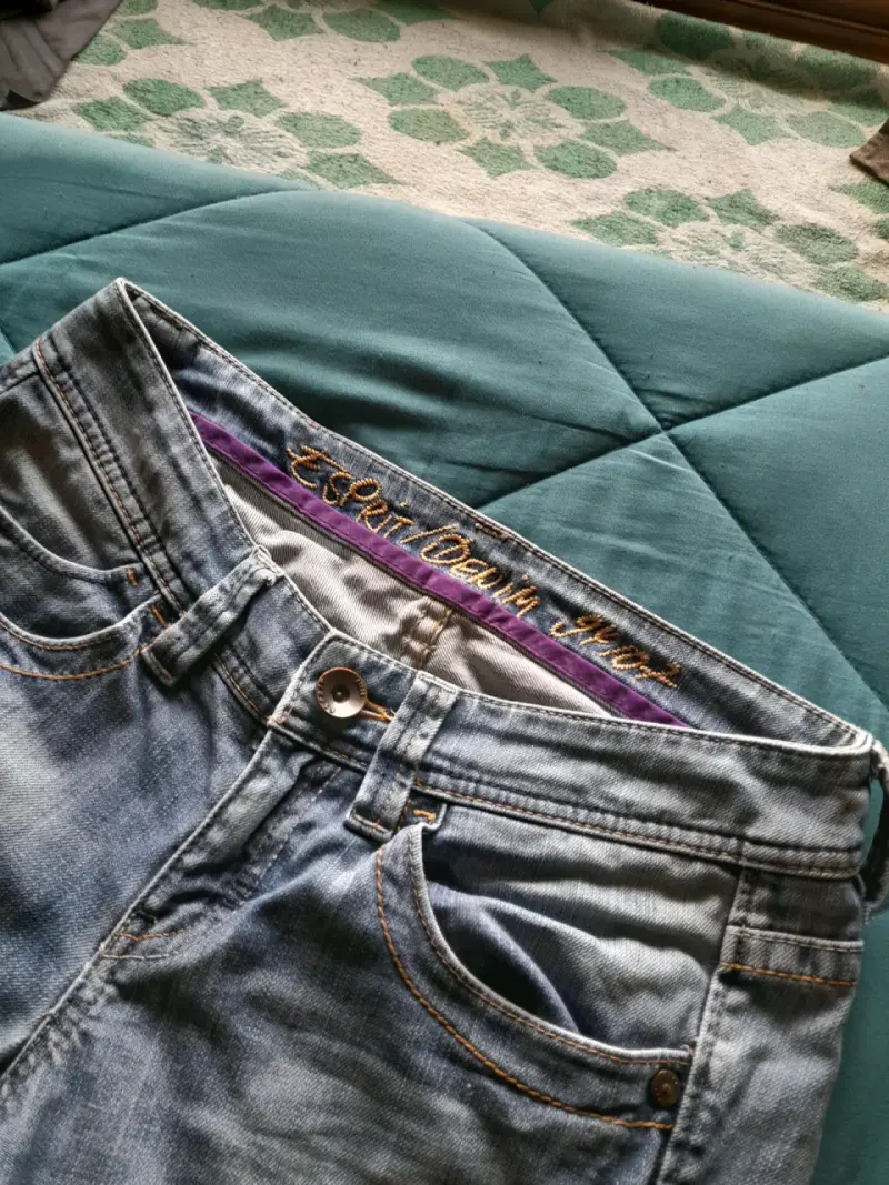Jeans tiro bajo recto - 3