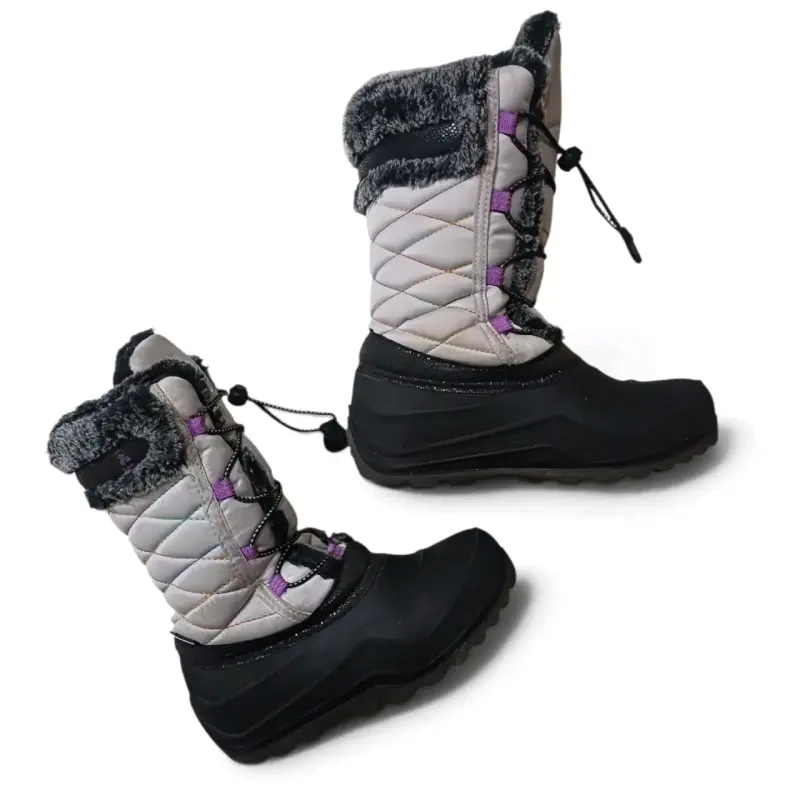 Botas de niev Kamik Star 35 gris claro para niños - 1