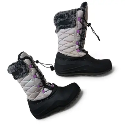 Botas de niev Kamik Star 35 gris claro para niños - miniatura 1