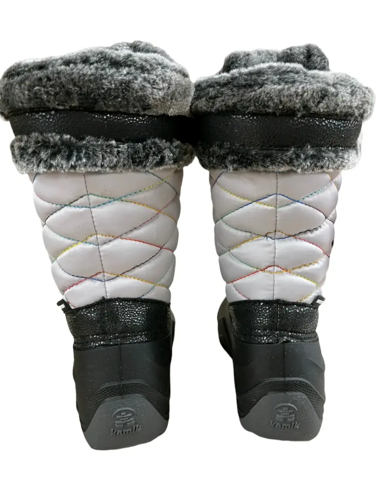 Botas de niev Kamik Star 35 gris claro para niños - 4
