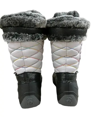 Botas de niev Kamik Star 35 gris claro para niños - miniatura 4
