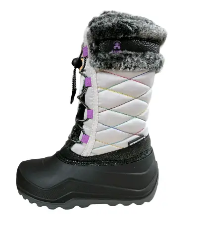 Botas de niev Kamik Star 35 gris claro para niños - miniatura 6