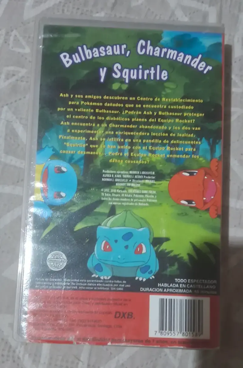 VHS Pokémon Poké-Amigos en Español - 2