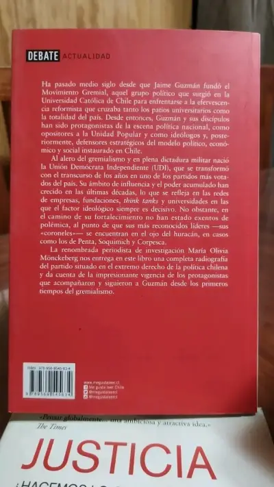 Libro El Poder de la UDI por María Olivia Mönckeberg - miniatura 2