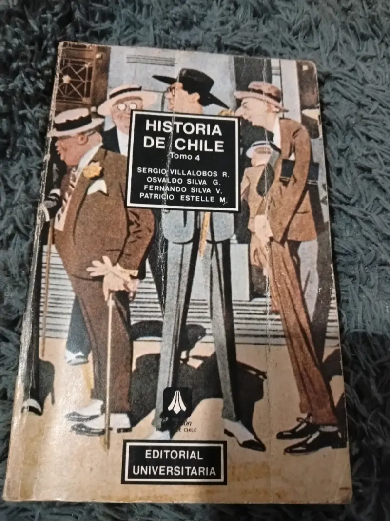 Libro Historia de Chile Tomo 4 Editorial Universitaria - 1