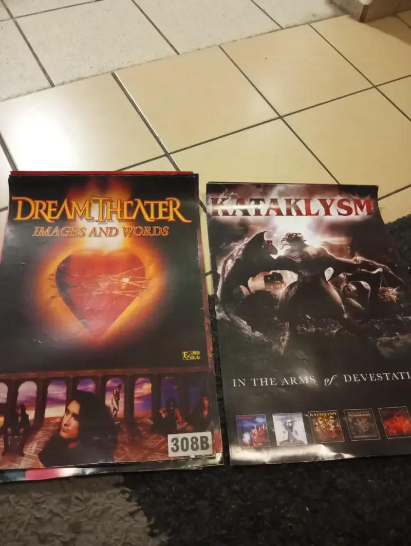 Pósters de Metal y Rock (Dream Theater, Slipknot, - 2