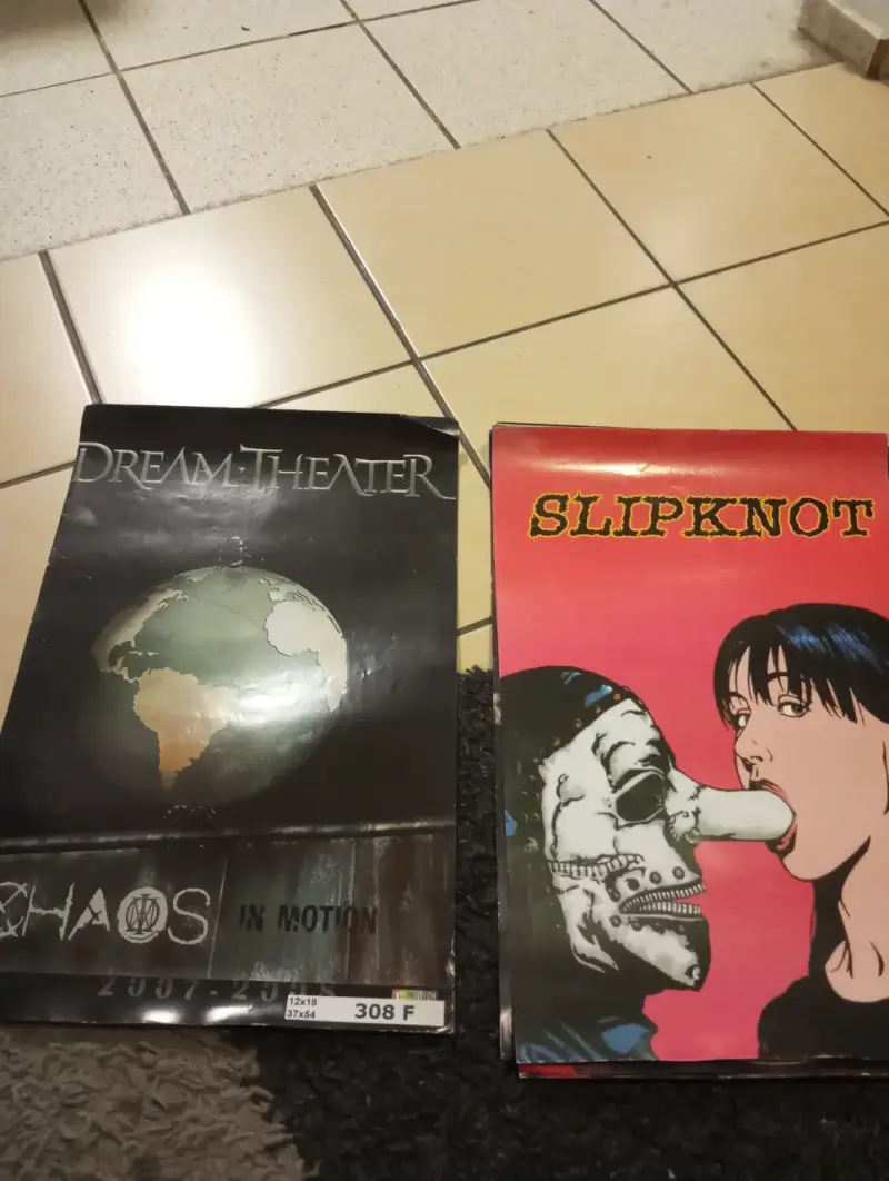 Pósters de Metal y Rock (Dream Theater, Slipknot, - 5