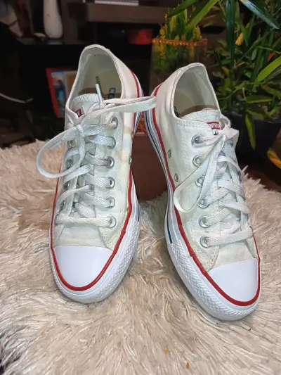 Zapatillas Converse blancas clásicas unisex - miniatura 1