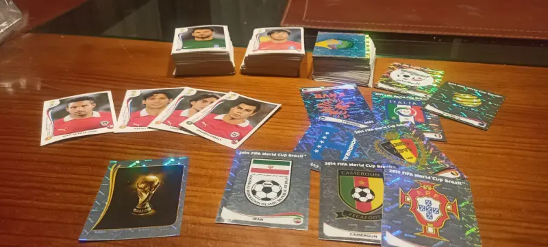 Colección de láminas del Mundial 2014 - 2