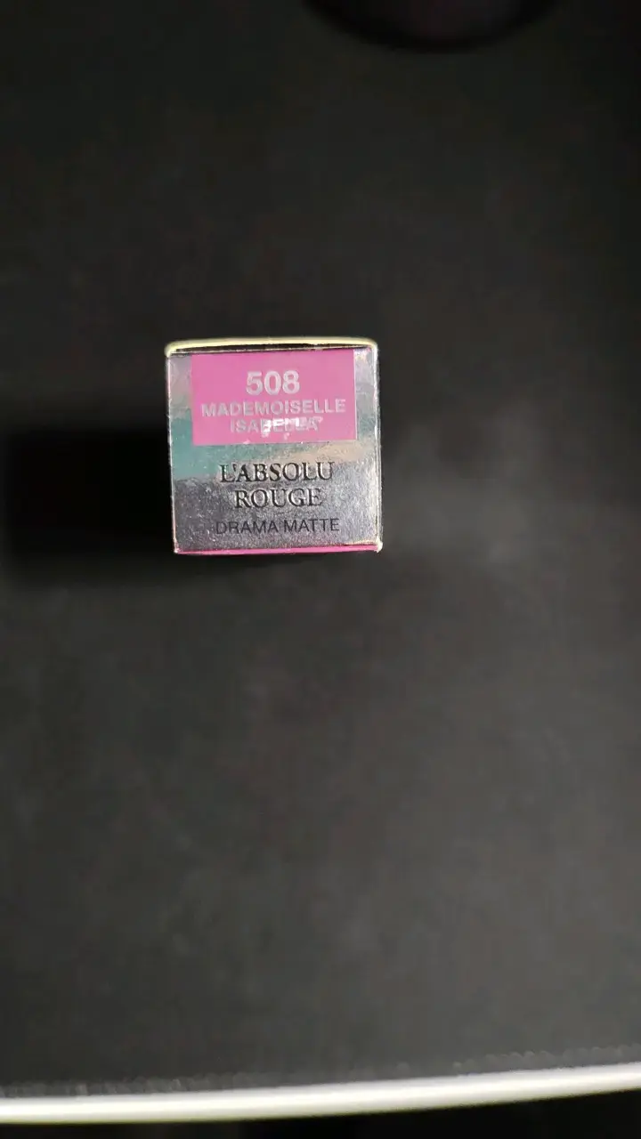 Labial Lancôme L'Absolu Rouge Drama Matte 508 - 2