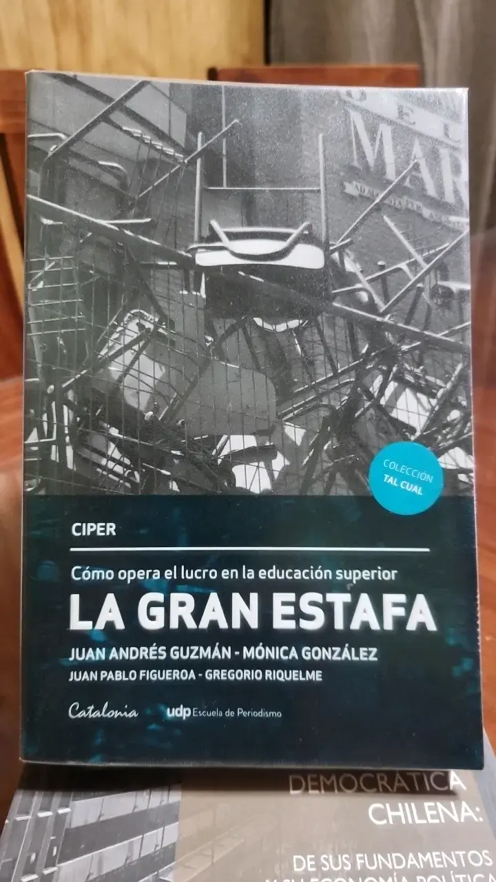 Libro 'La Gran Estafa' de Ciper sobre educación superior - 1