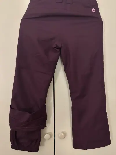 Pantalones de esquí Marmot morados para mujer - miniatura 2