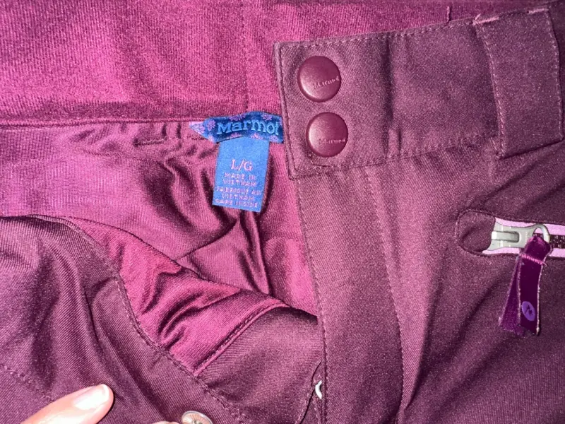 Pantalones de esquí Marmot morados para mujer - 3