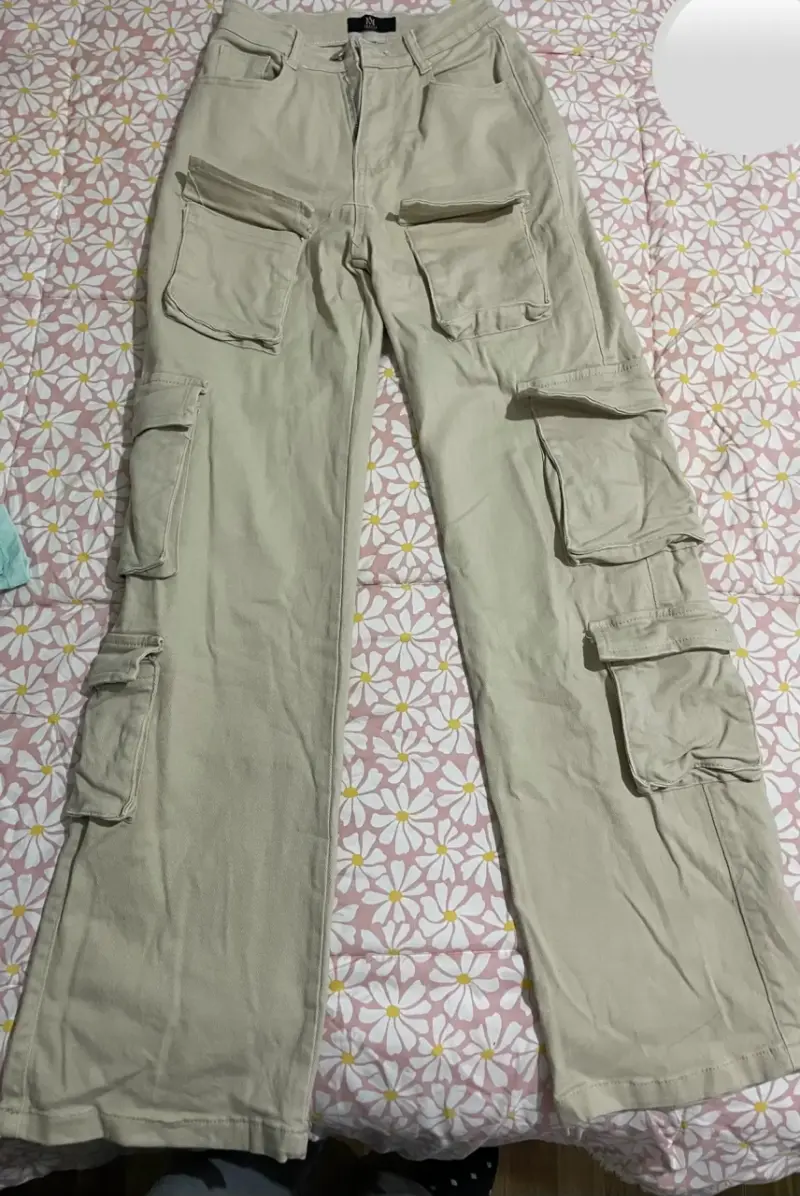 Pantalones de mezclilla y cargo para mujer - 4