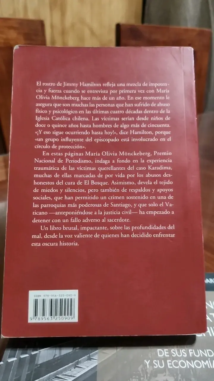 Libro 'Karadima, El Señor de los Infiernos' de María Olivia Mönckeberg - 2