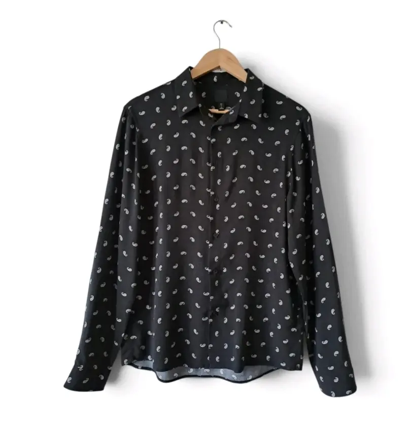 Blusa negra H&M, nueva, talla S - 5