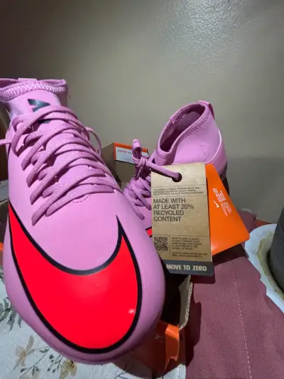 Botines de fútbol Nike Mercurial Superfly 10 rosas - miniatura 2