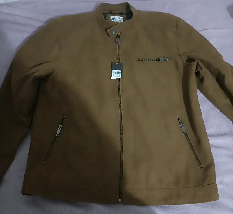 Chaqueta marrón de hombre Red Hot Juns - 1