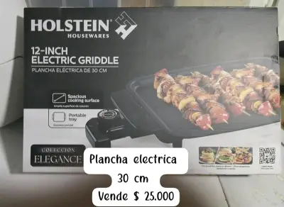 Plancha Eléctrica Holstein 30 cm - miniatura 1