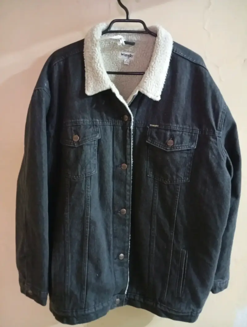 Chaqueta de mezclilla Wrangler con forro de borrego - 3