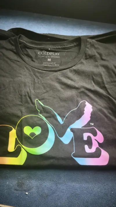 Polera Coldplay Music of the Spheres Negra - miniatura 1