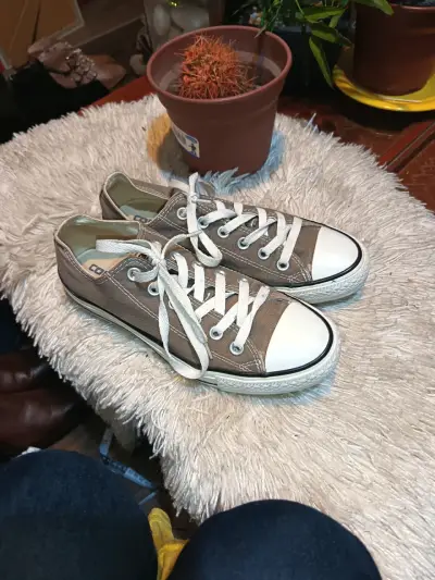 Zapatillas Converse grises clásicas unisex - miniatura 6