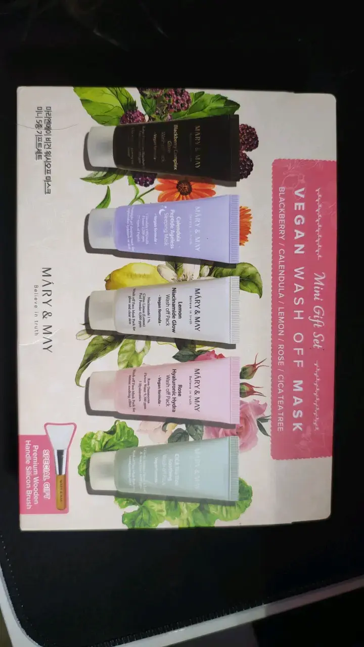 Set de Mascarillas Veganas Mary & May
