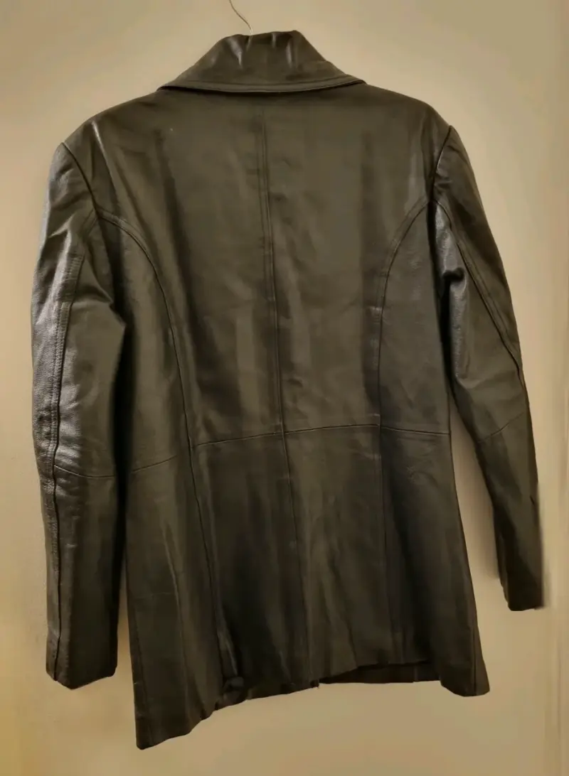 Chaqueta de cuero negra Hamilton Manor - 2