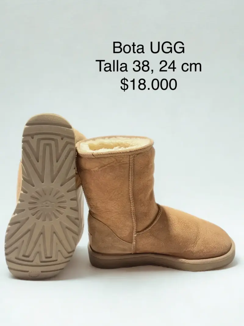 Botas UGG Talla 38 Color Beige