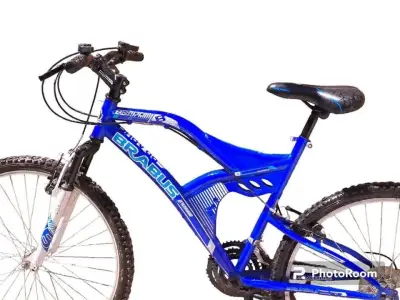 Bicicleta Brabus azul para montaña - miniatura 2