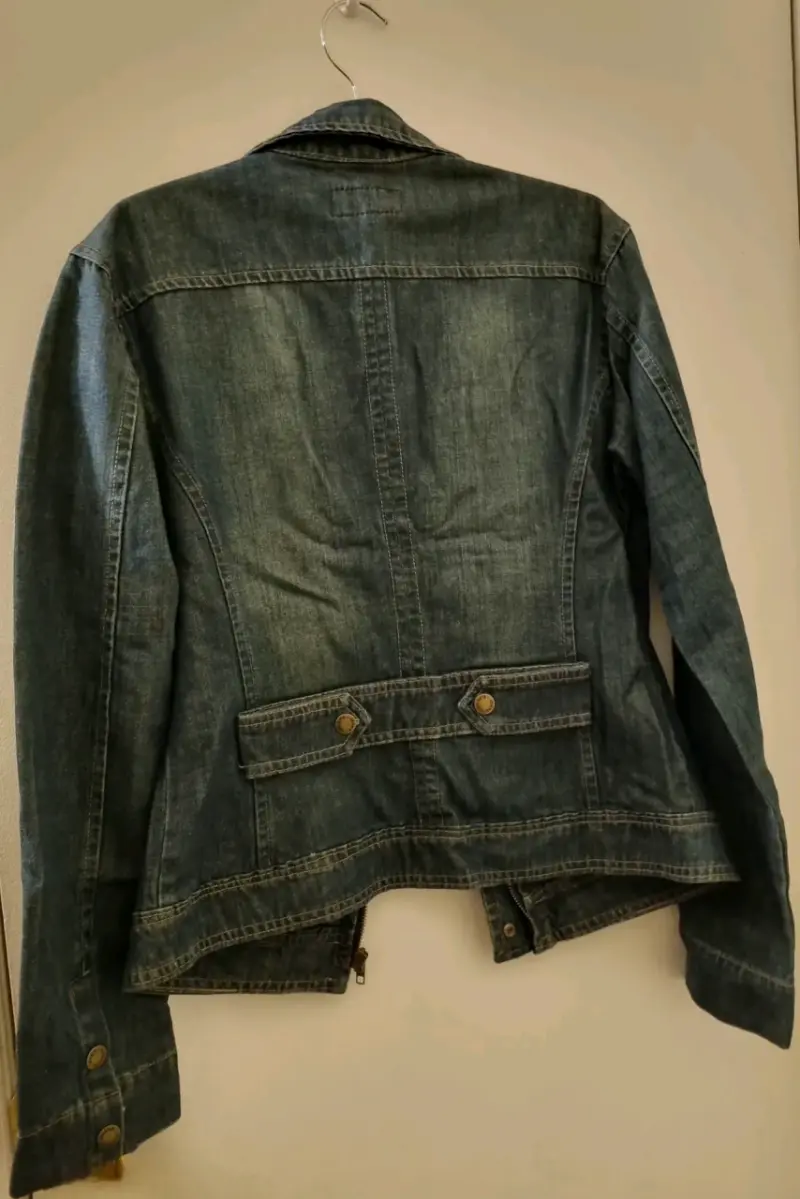 Chaqueta de mezclilla azul Unilay's talla L - 2