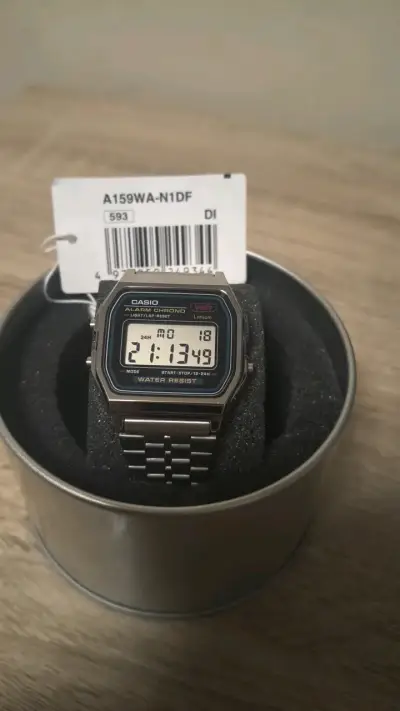 Reloj Casio Vintage A159WA-N1DF Acero Inoxidable - miniatura 1