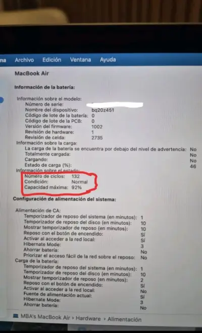 MacBook Air M1 2020 13.3 pulgadas 8GB RAM - miniatura 5