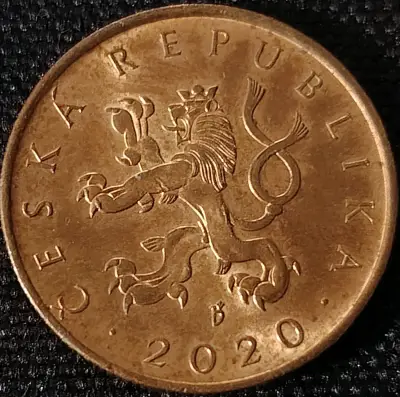 Moneda Checa de 10 Kč 2020 - miniatura 2