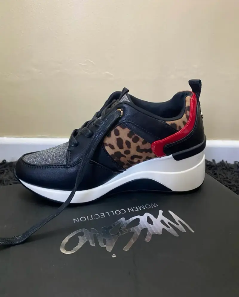 Zapatillas con plataforma Mossimo - talla 36 - 1