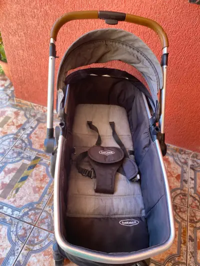 Coche de bebé Bebesit con moisés y silla de auto - miniatura 4
